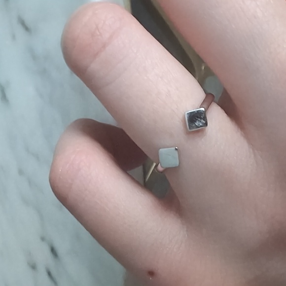 Bony Levy 14K white gold open cuff ring - Picture 12 of 16